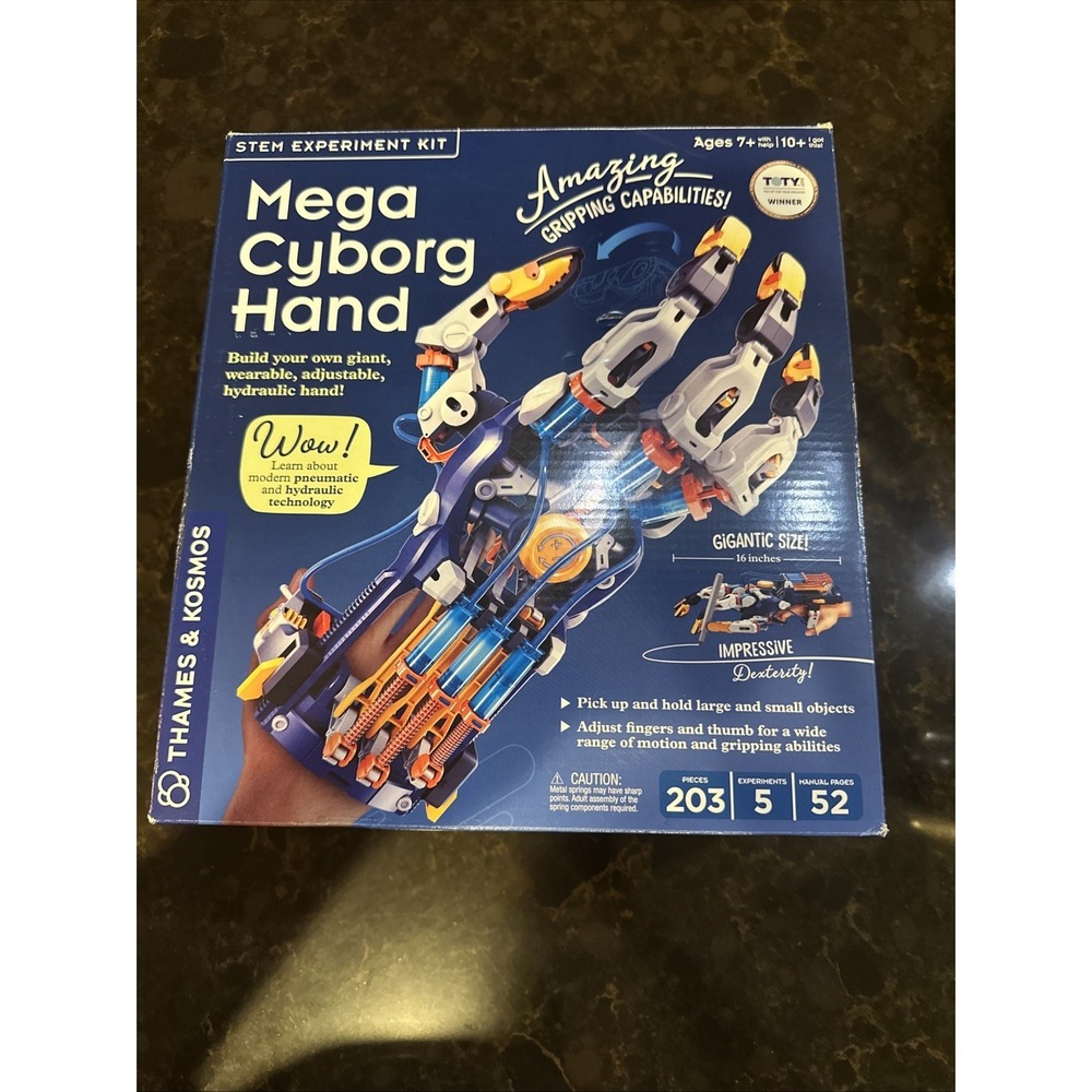 Thames & Kosmos 620501 Mega Cyborg Hand Kit - Multicolor